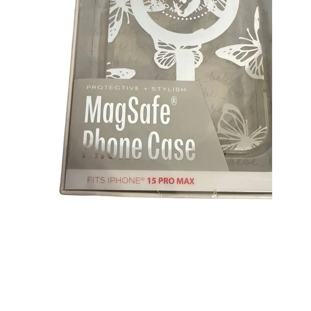 Brand New Bebe MagSafe Phone Case fits 15 Pro Max Protective Outer Case